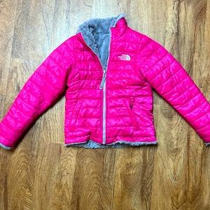 The North Face Kids Pink Puffer Jacket